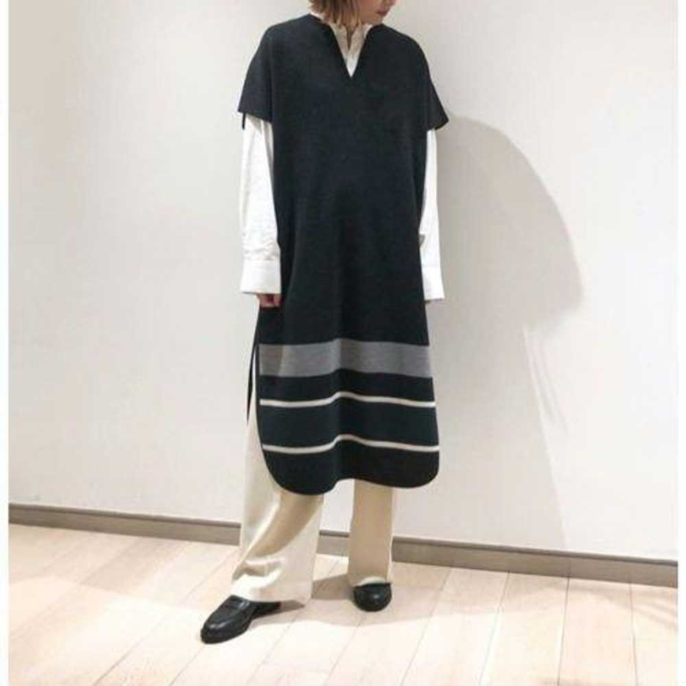 Depressed / Knit Kaftan One-piece Knit Vest Long … - image 2