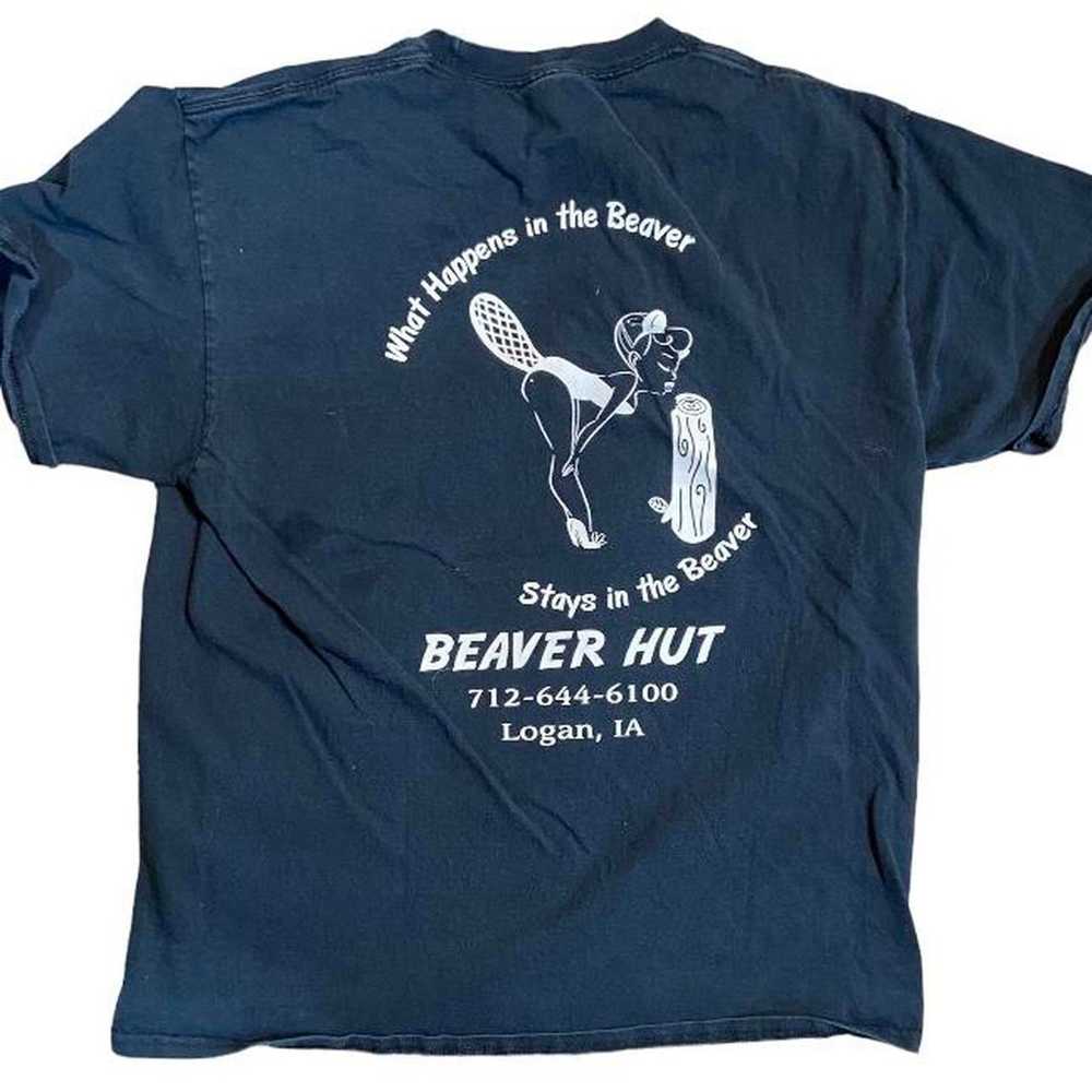 Gildan 90s beaver hut bar tee - image 2