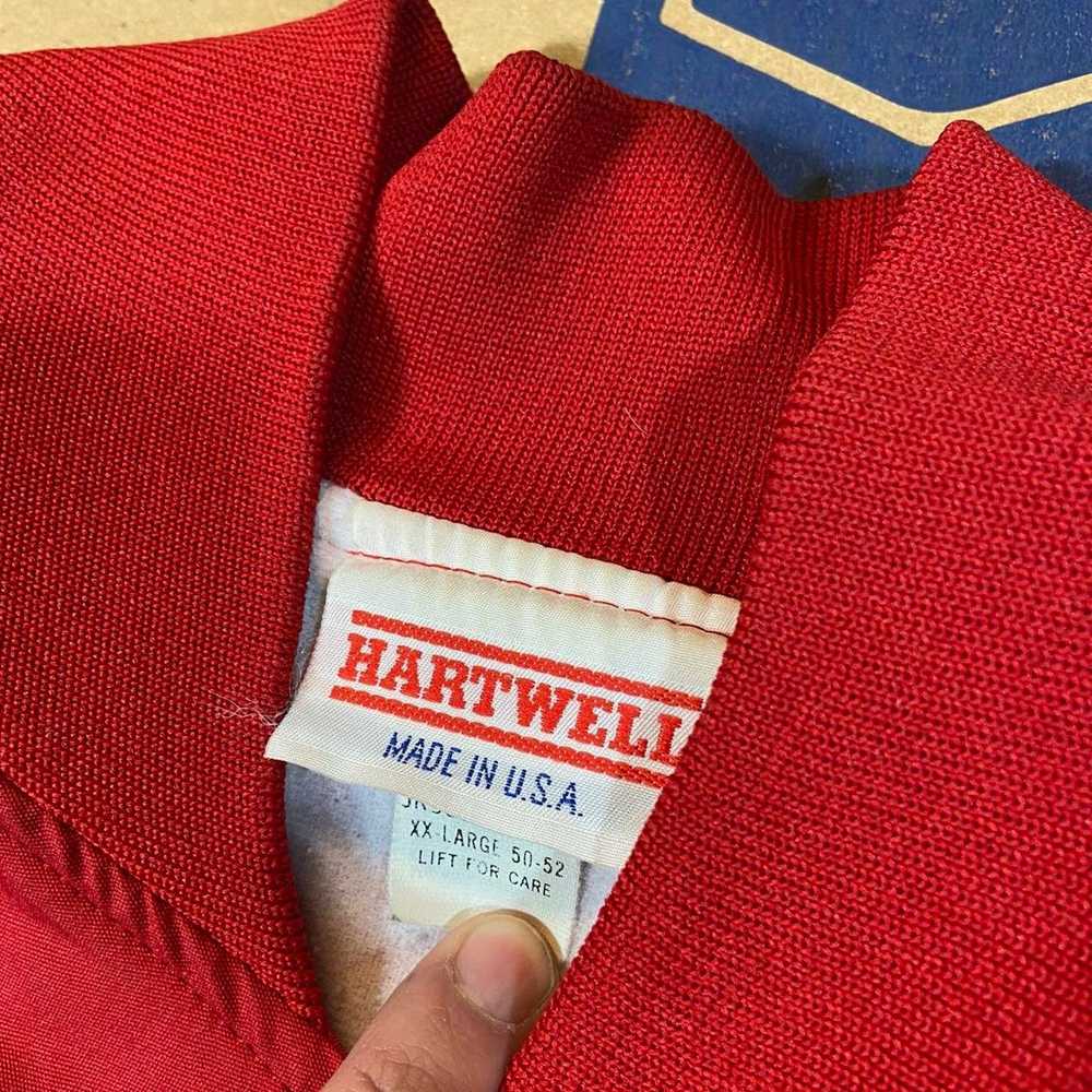 Hanes 80s hartwell red jacket - image 3