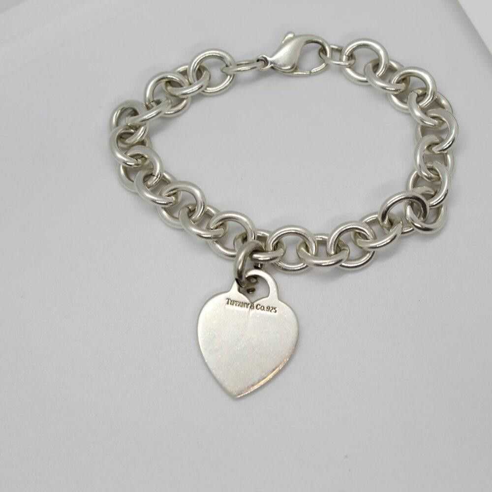 Tiffany & Co. Tiffany & Co. Silver Blank Heart Br… - image 3