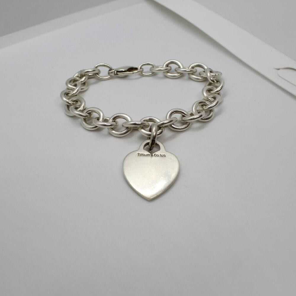 Tiffany & Co. Tiffany & Co. Silver Blank Heart Br… - image 8