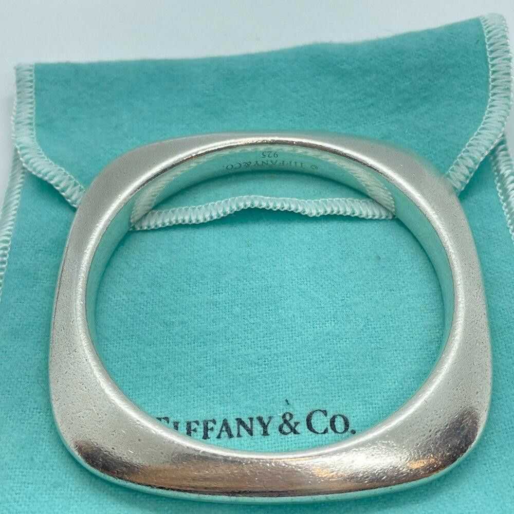 Tiffany & Co. Tiffany & Co. Cushion Sterling Bang… - image 6