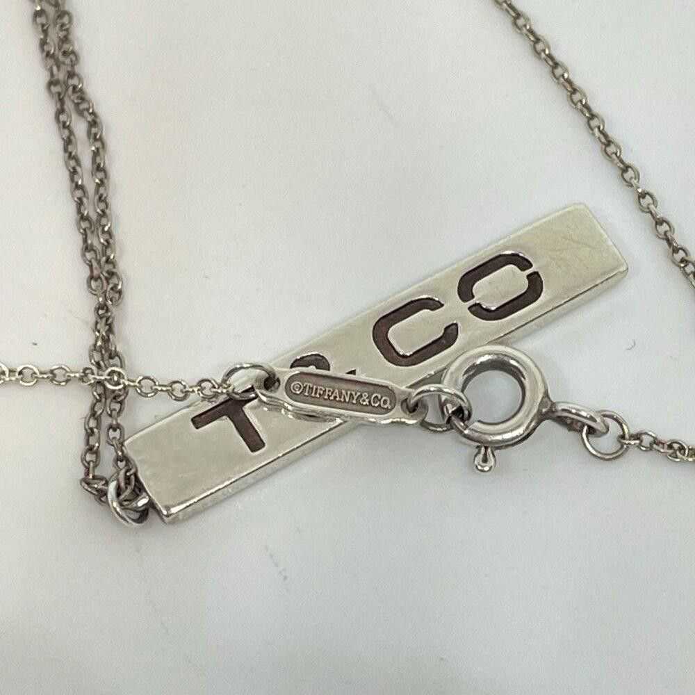 Tiffany & Co. Tiffany & Co. T&CO Bar Necklace 16"… - image 3