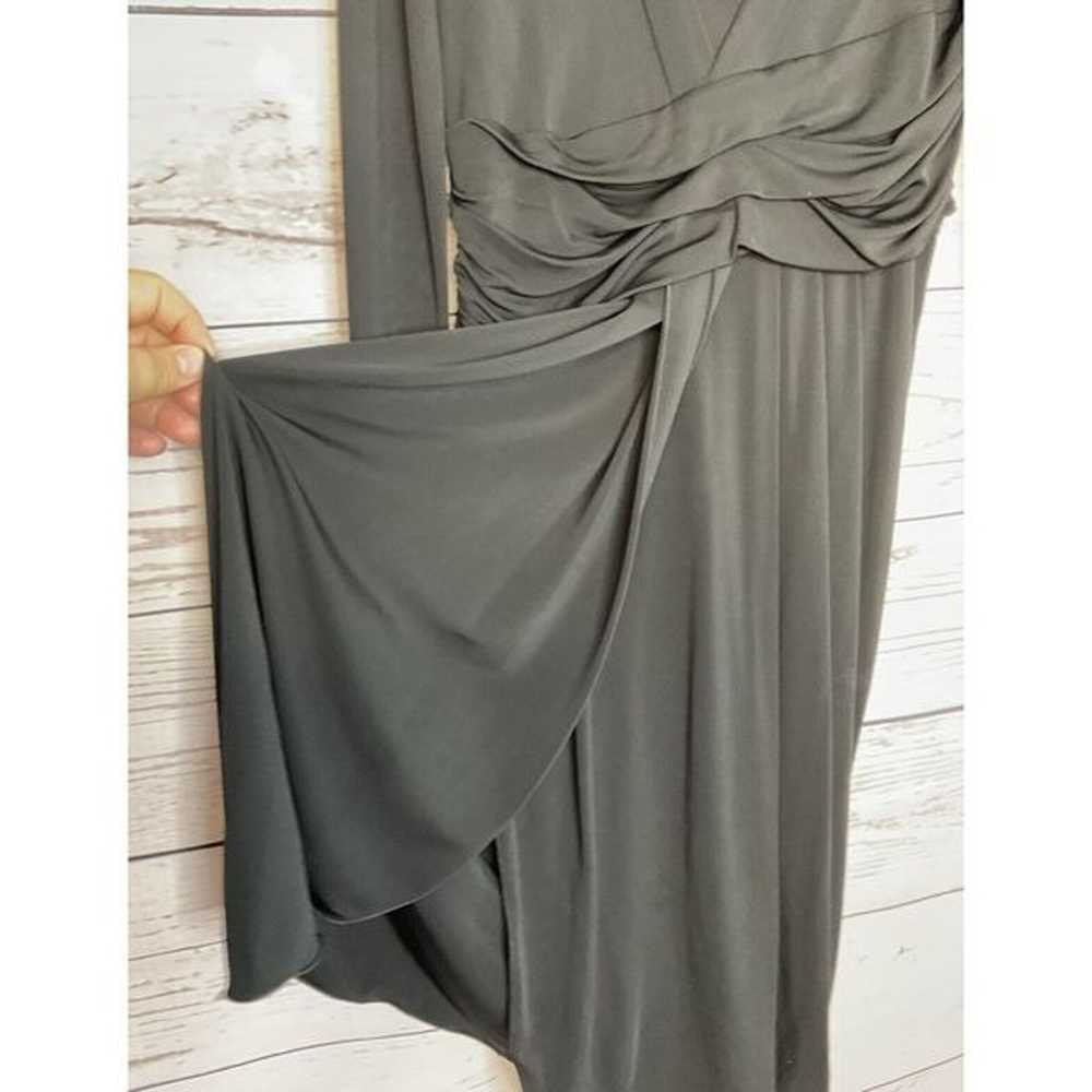 Armani Collezioni Dress Size 8 Draped Ruched Wais… - image 6