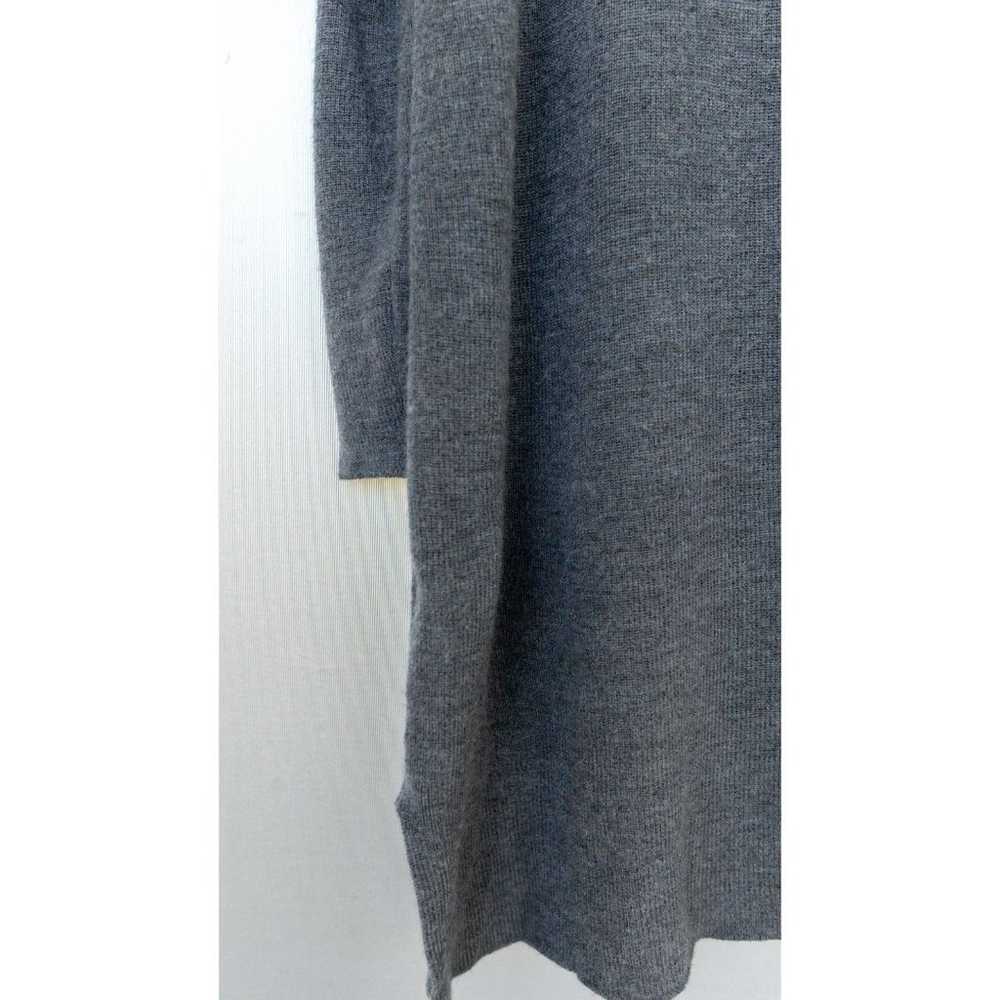 Eileen Fisher NWOT Gray Extra Fine Merino Wool Lo… - image 6