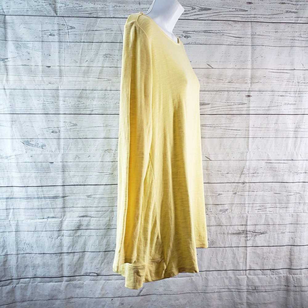 Vintage J Jill Womens Pima Boat Neck Tunic Sz Med… - image 3