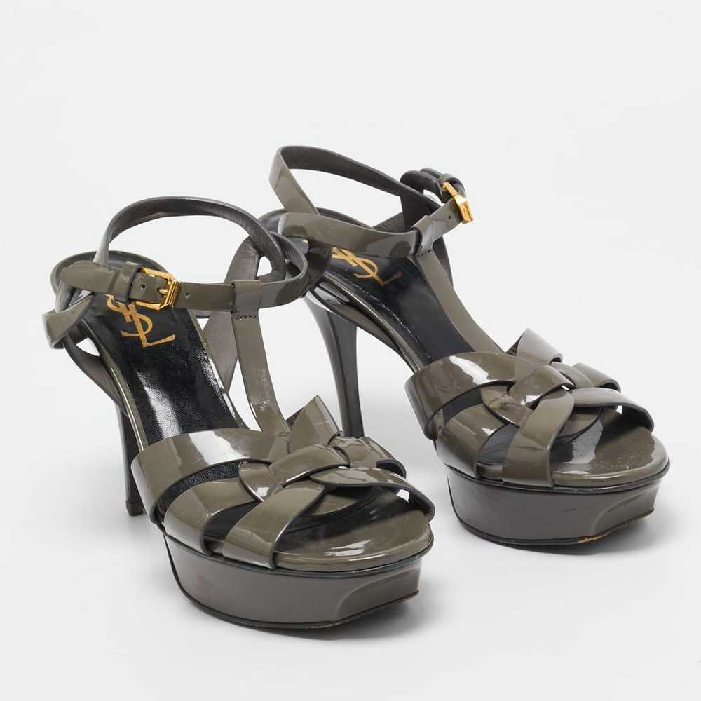 Saint Laurent Patent leather sandal - image 3