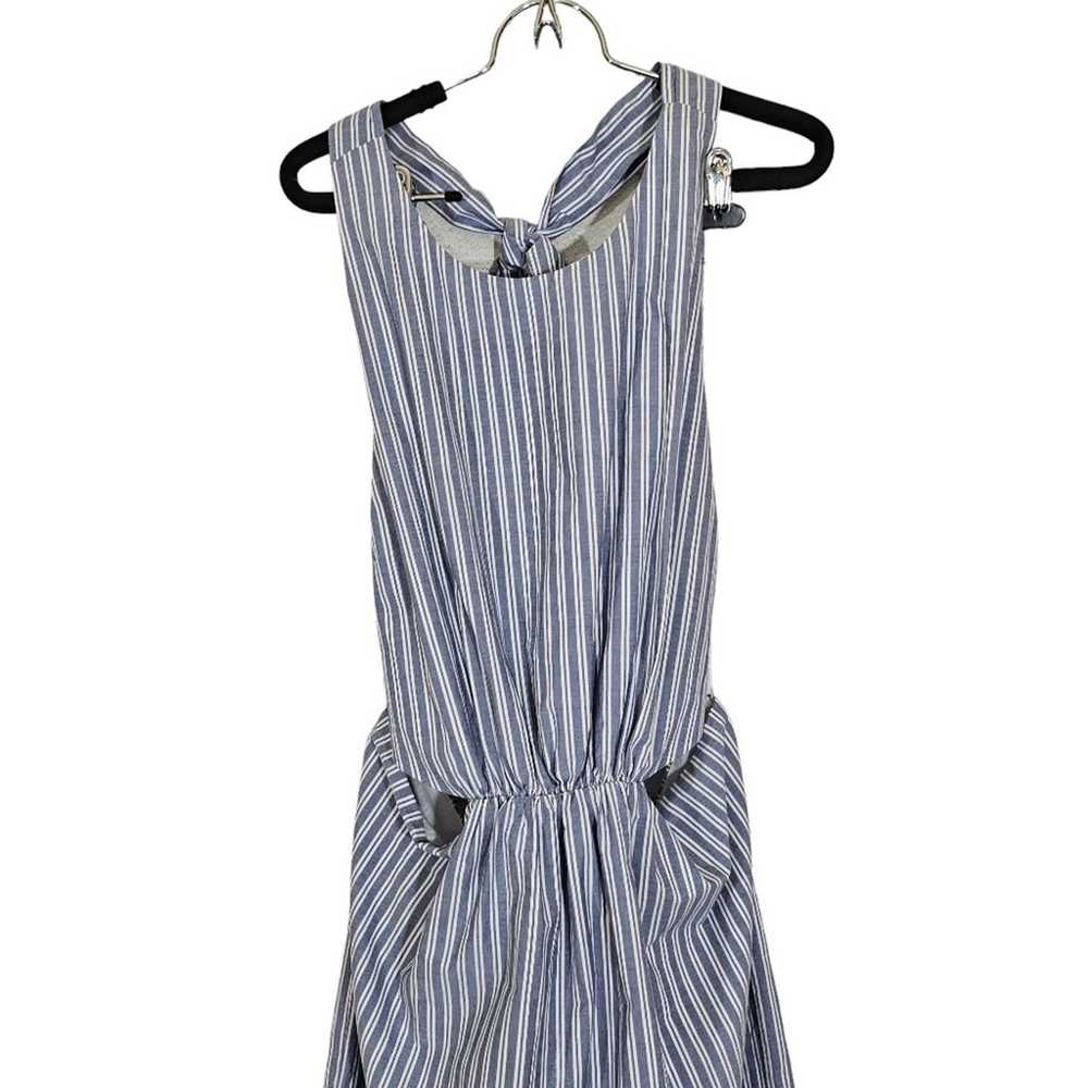 J. Crew Collection Pinstripe Twistback Midi Dress - image 4