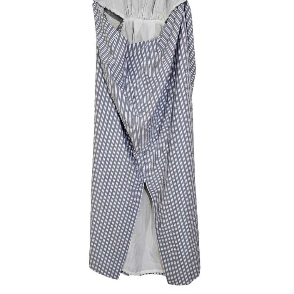 J. Crew Collection Pinstripe Twistback Midi Dress - image 7