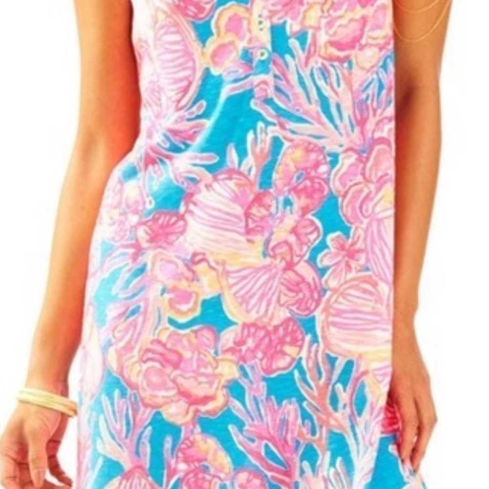 Lilly Pulitzer Essie Dress Whisper Blue - image 1