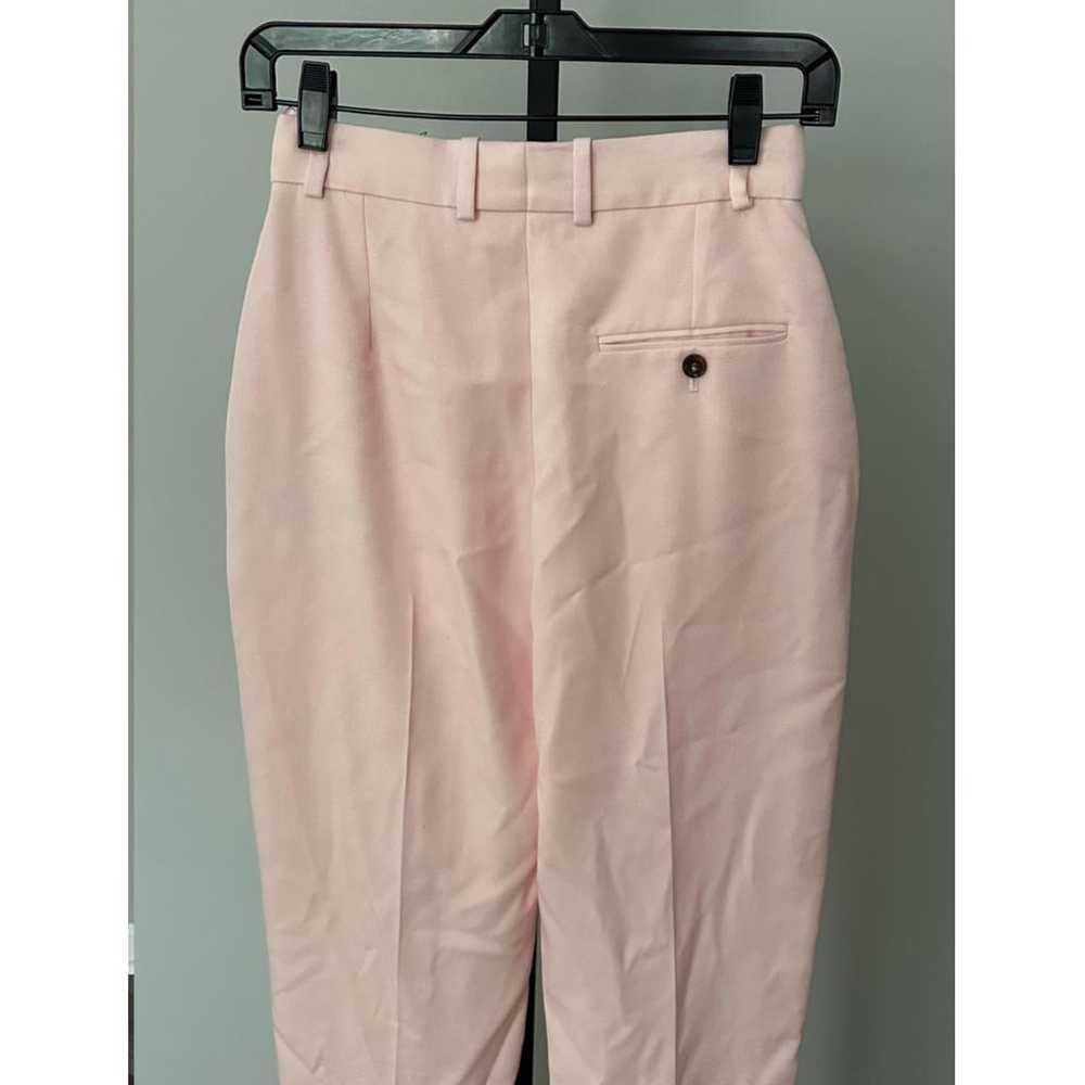 Alexander McQueen Wool straight pants - image 5