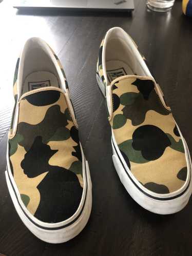 Bape 1st Camo Slip On