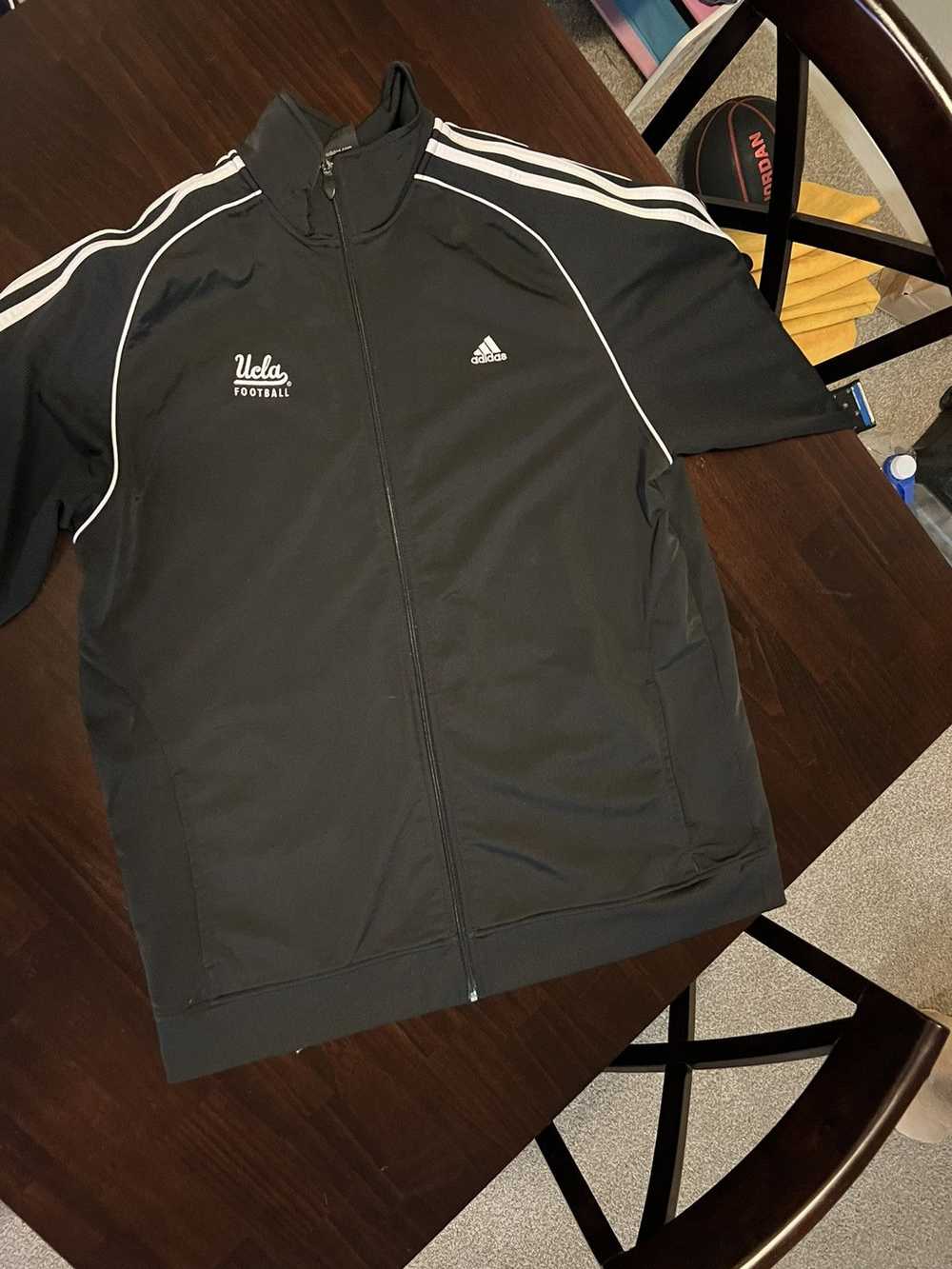 Adidas UCLA Football zip up hoodie Team issued #40 - image 1