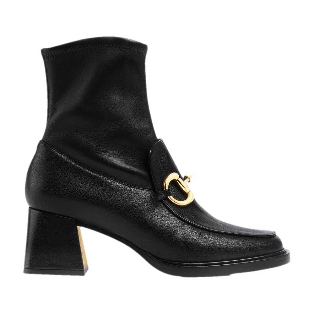 Gucci Leather boots - image 1