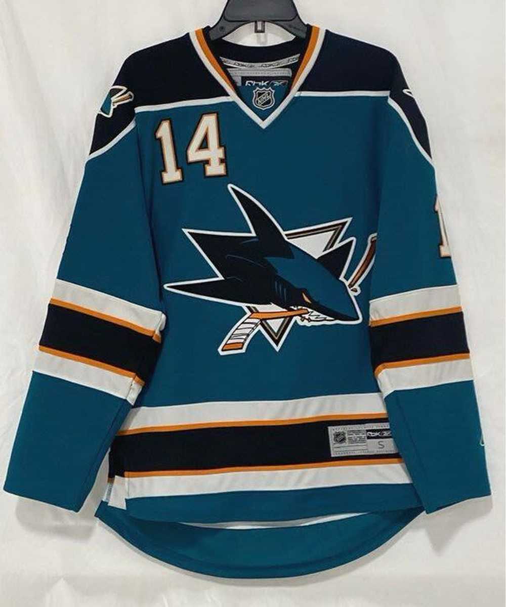 NHL Reebok Sharks Jonathan Cheechoo #14 Multicolo… - image 1