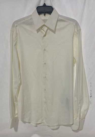 Prada White Long Sleeve Button Up Shirt - Size 38 - image 1