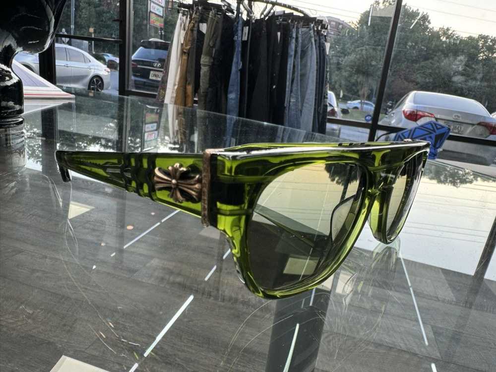 Chrome Hearts CH JACKTASTIC SUNGLASSES GREEN - image 2