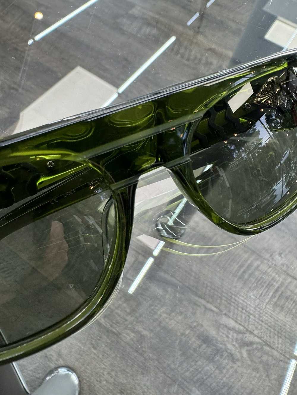 Chrome Hearts CH JACKTASTIC SUNGLASSES GREEN - image 5