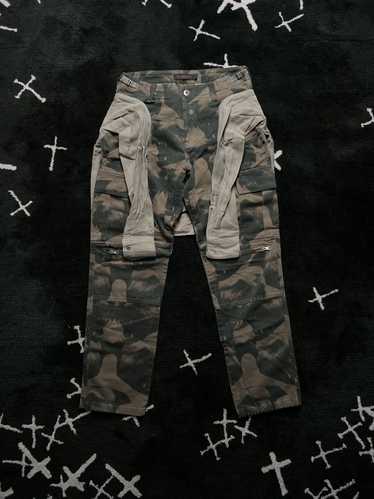 Undercover AW03 - Paper Doll Dog Camo Cargo Pants