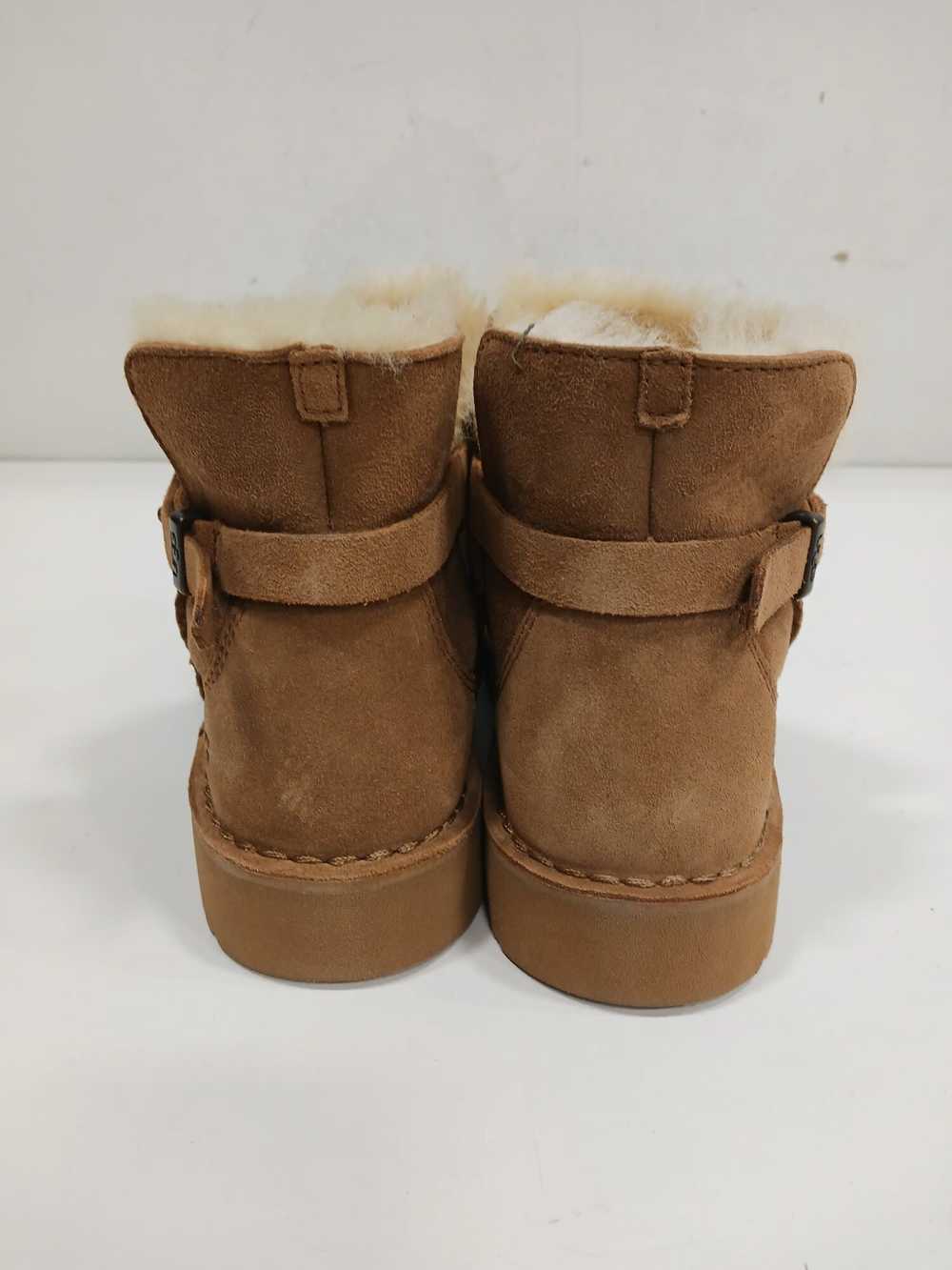 Ugg Women's Elisa Brown Suede Booties Super Cute … - image 4