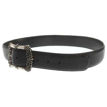 Chrome hearts leather belt - Gem Chrome hearts leather belt - Gem