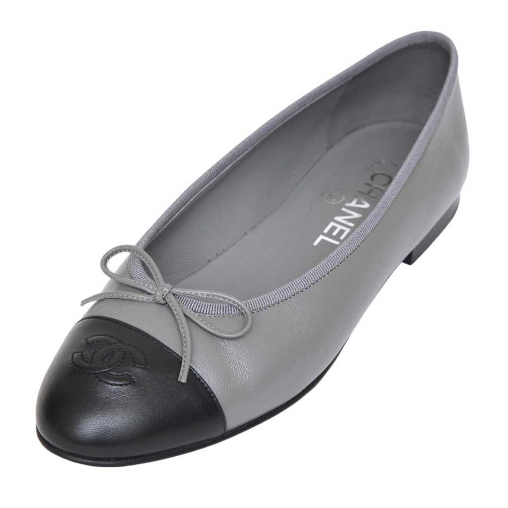 Chanel Leather ballet flats - image 3