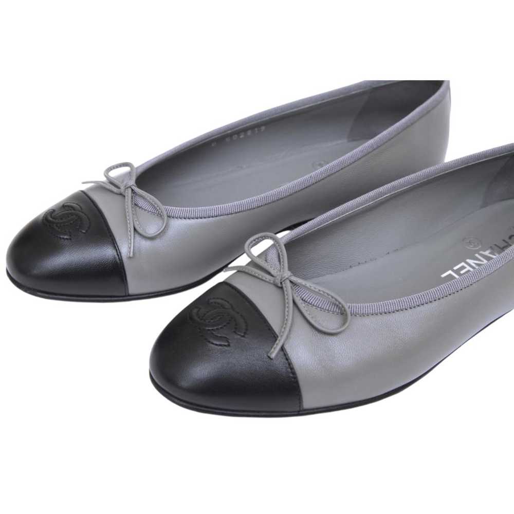 Chanel Leather ballet flats - image 6