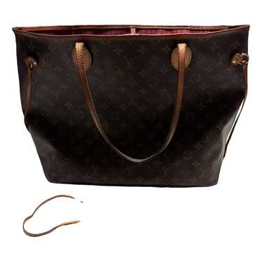 Louis Vuitton Neverfull leather tote