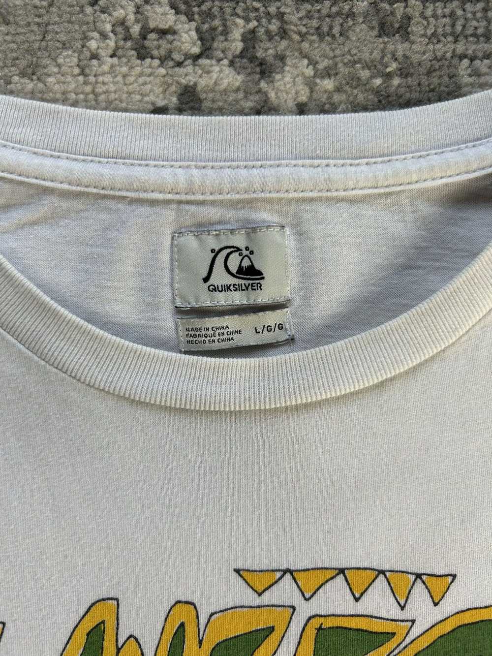 Designer × Quiksilver × Streetwear Tee Quicksilve… - image 3