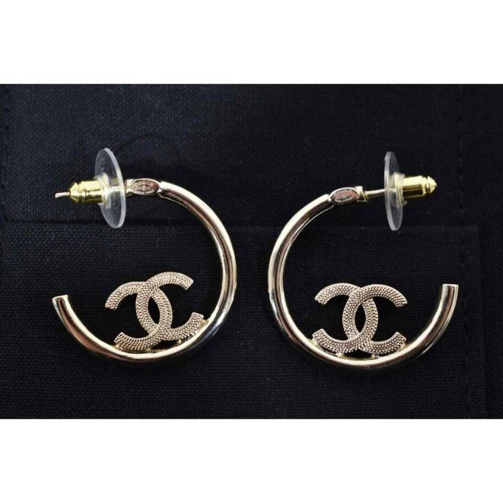 Chanel Cc earrings - image 10