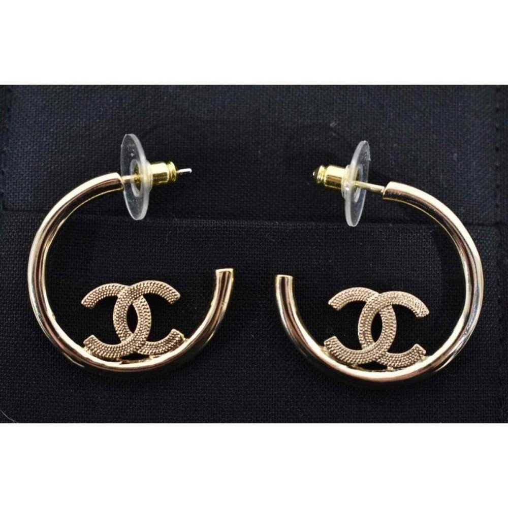 Chanel Cc earrings - image 2