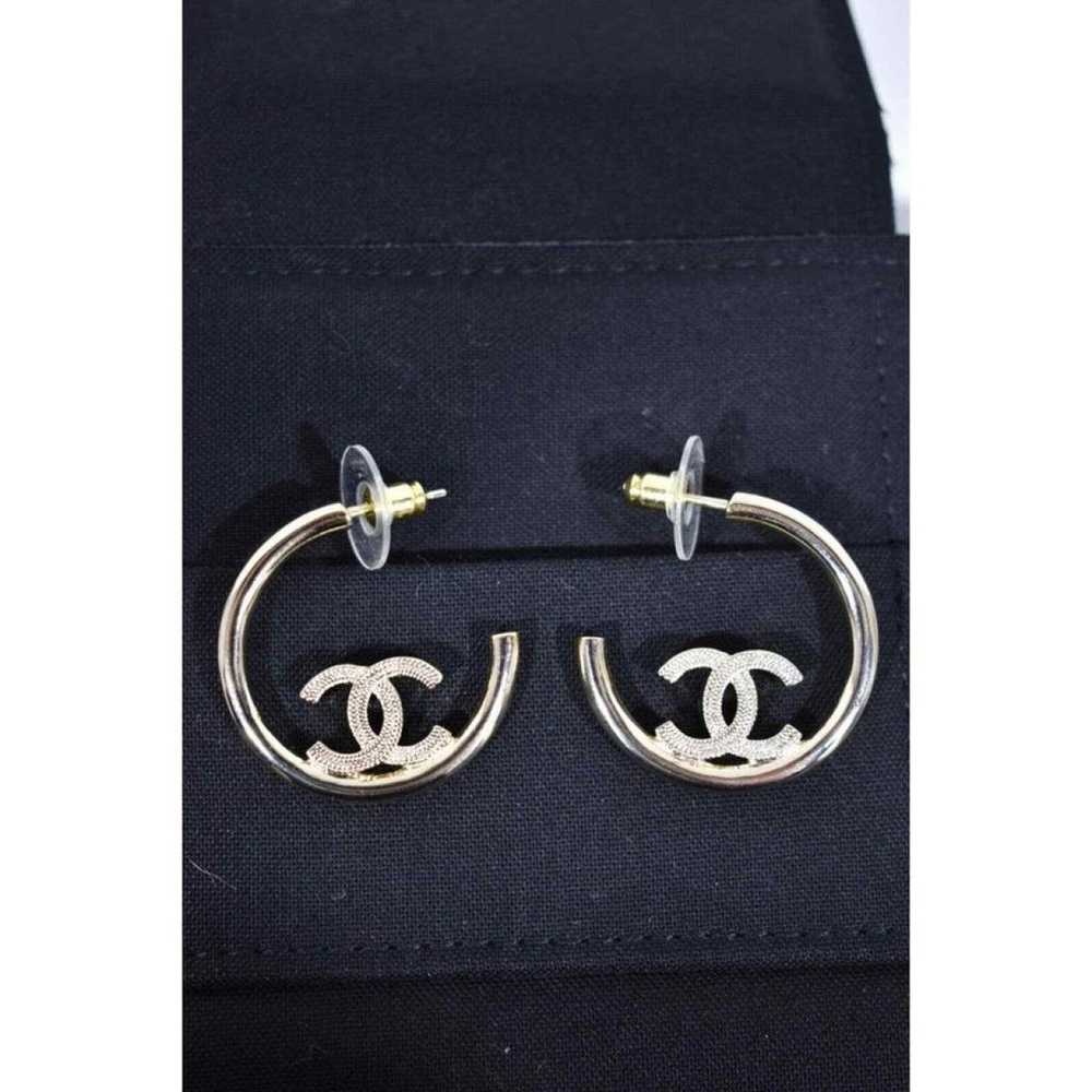 Chanel Cc earrings - image 4