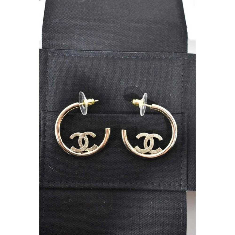 Chanel Cc earrings - image 5