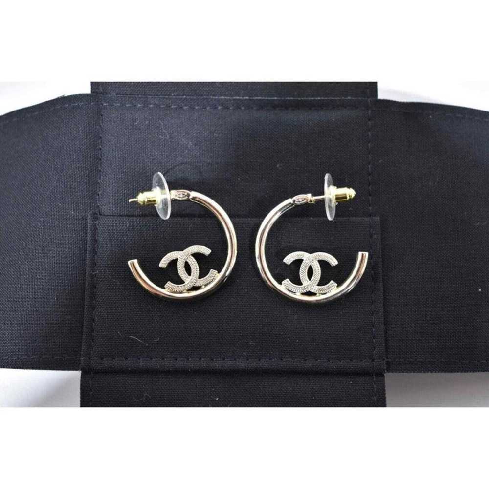 Chanel Cc earrings - image 7