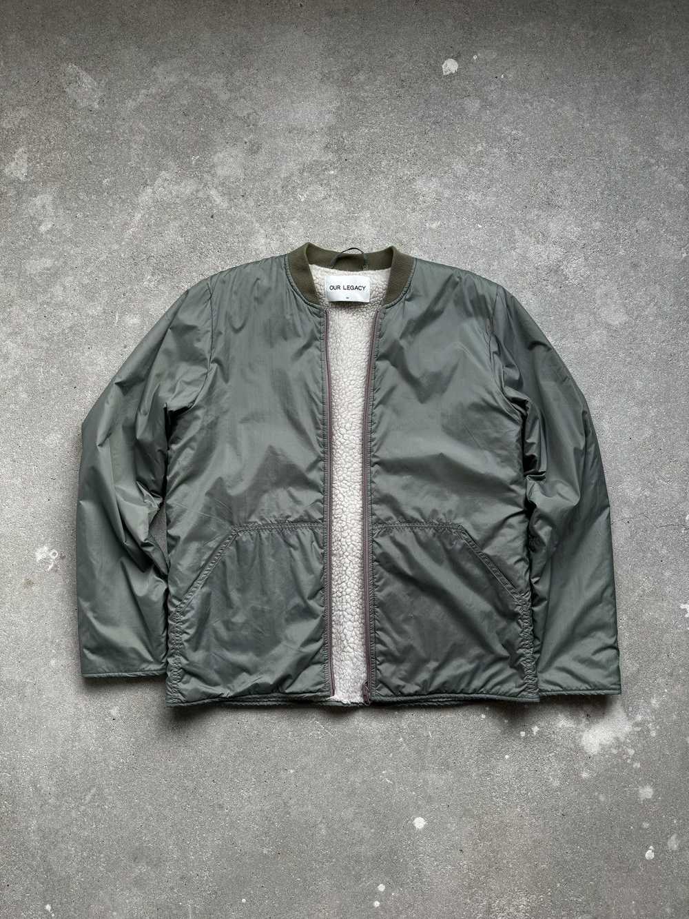 Our Legacy Our Lagacy AW15 Canvas bomber jacket S… - image 2