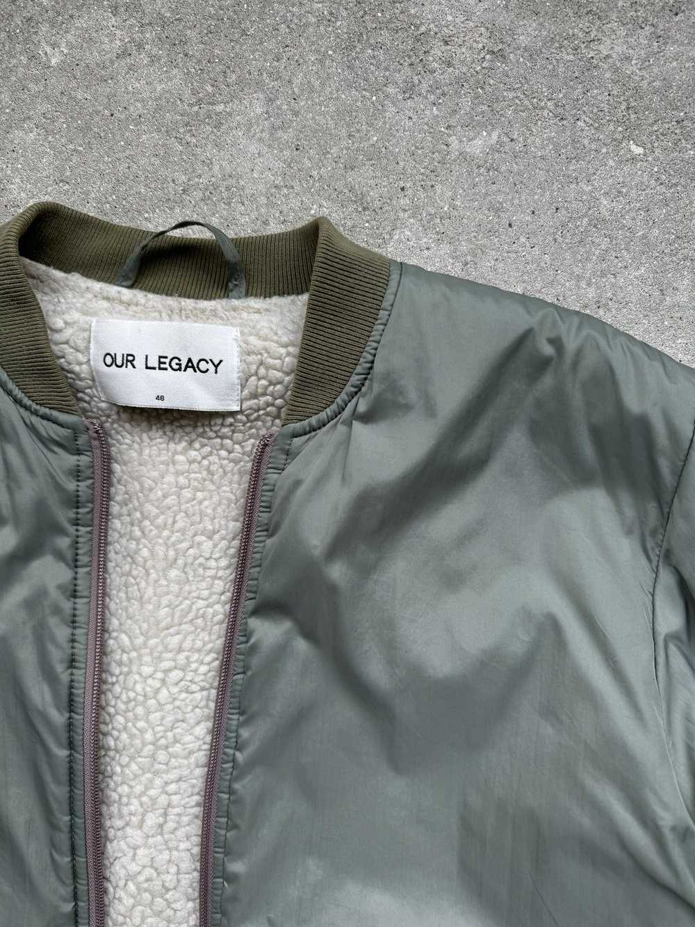 Our Legacy Our Lagacy AW15 Canvas bomber jacket S… - image 3