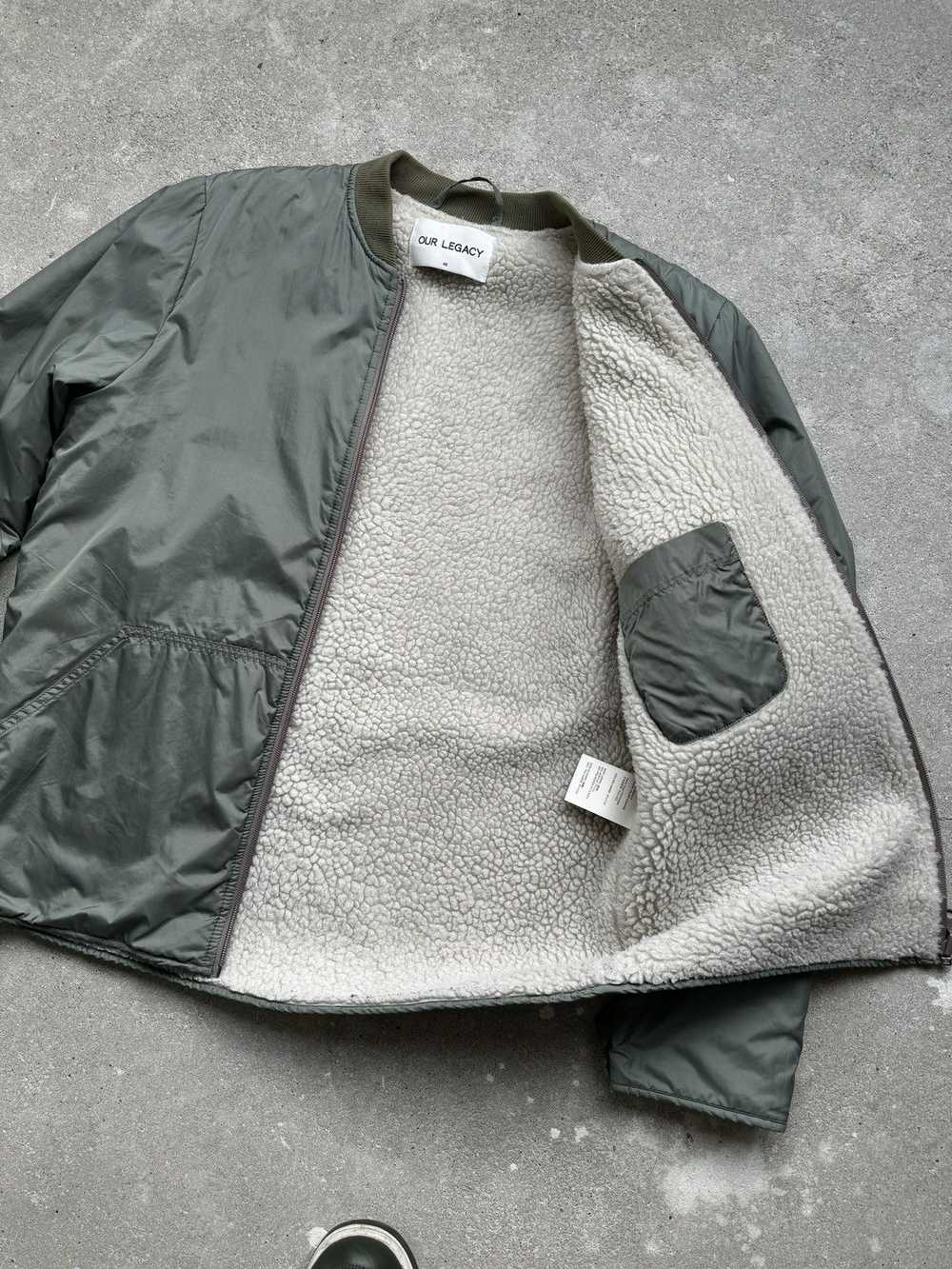 Our Legacy Our Lagacy AW15 Canvas bomber jacket S… - image 5