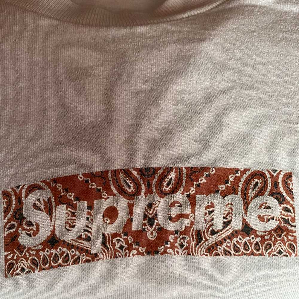 Supreme Supreme Bandana Boxlogo Paisley tee 2001 - image 2