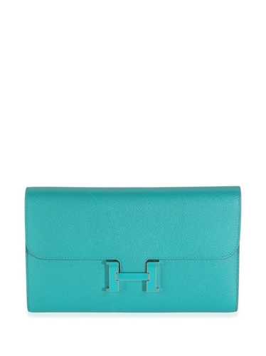 Hermès Pre-Owned 2017 Constance wallet - Blue