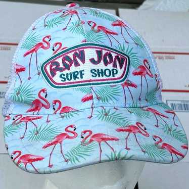 Ron Jon Surf Shop Blue Ron Jon Surf Shop Flamingo… - image 1