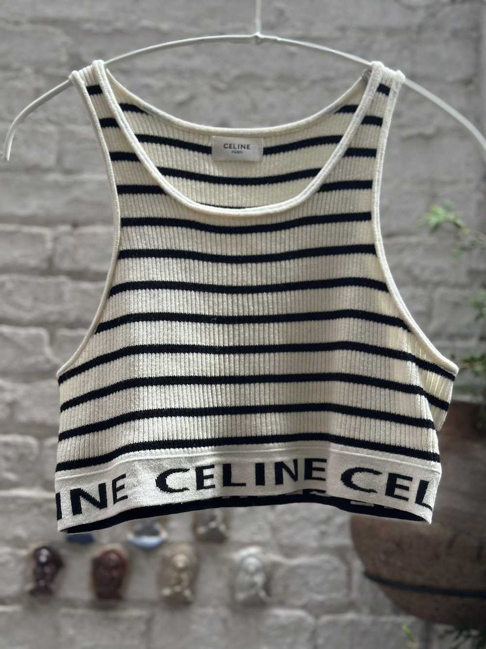 Celine CELINE Bra In Athletic Knit - image 1