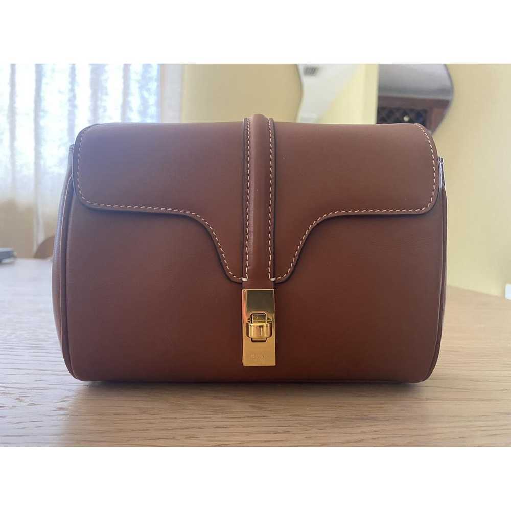 Celine Sac 16 leather handbag - image 2