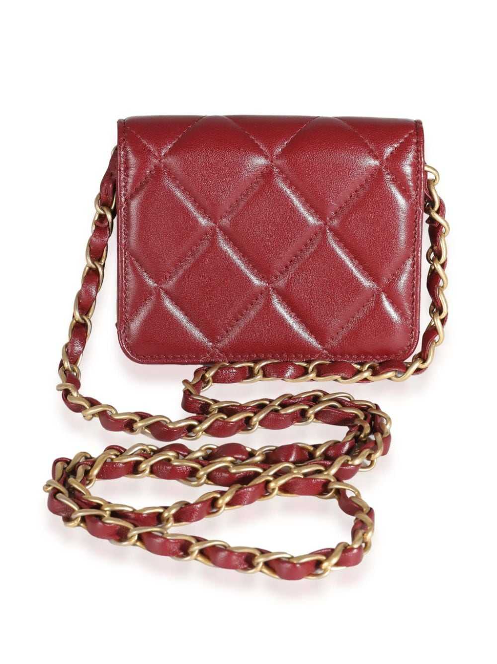 CHANEL Pre-Owned 2021 mini diamond-quilted should… - image 2