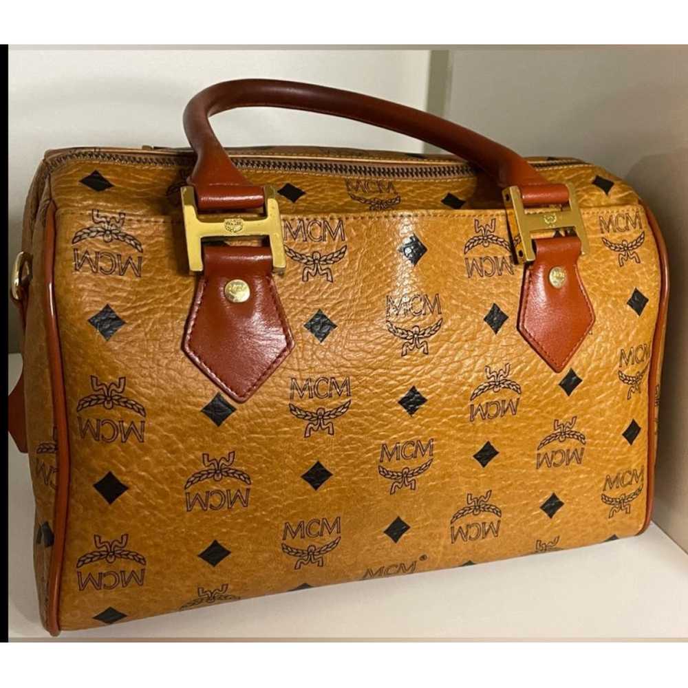 MCM Boston leather handbag - image 2