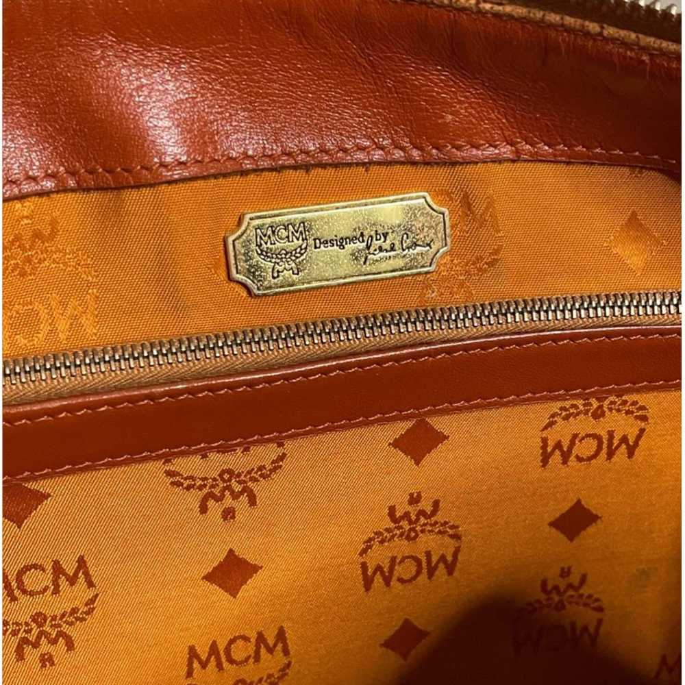 MCM Boston leather handbag - image 7