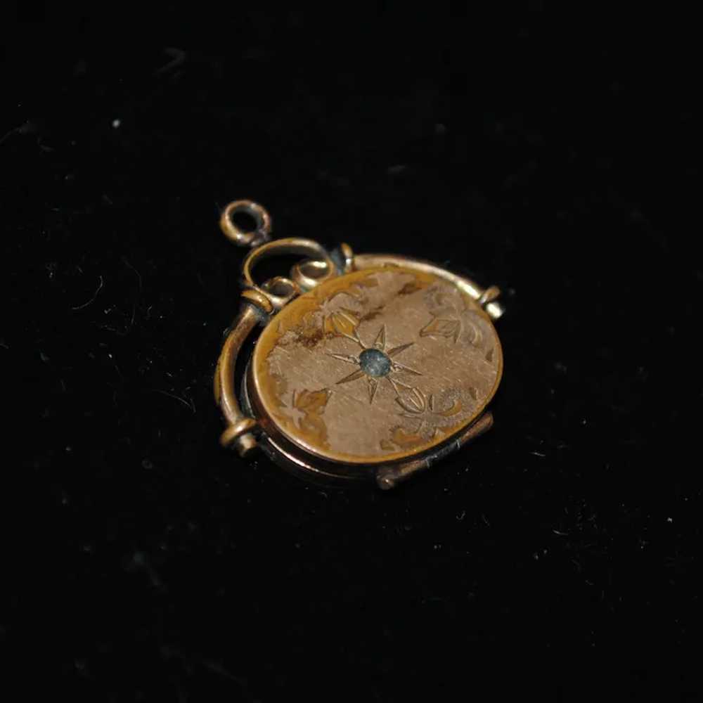 Gold-filled Bliss Brothers Co. Locket Pendant / F… - image 3