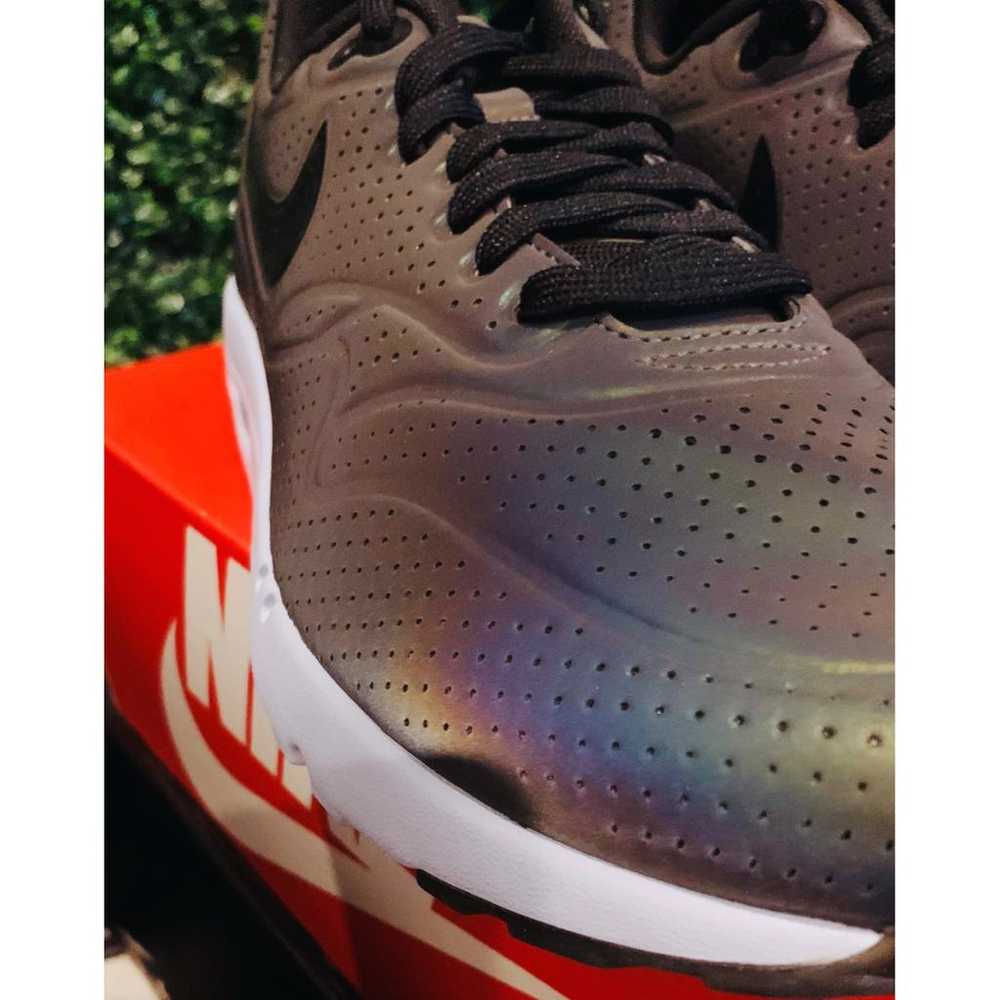 Nike Air Max 1 leather low trainers - image 6