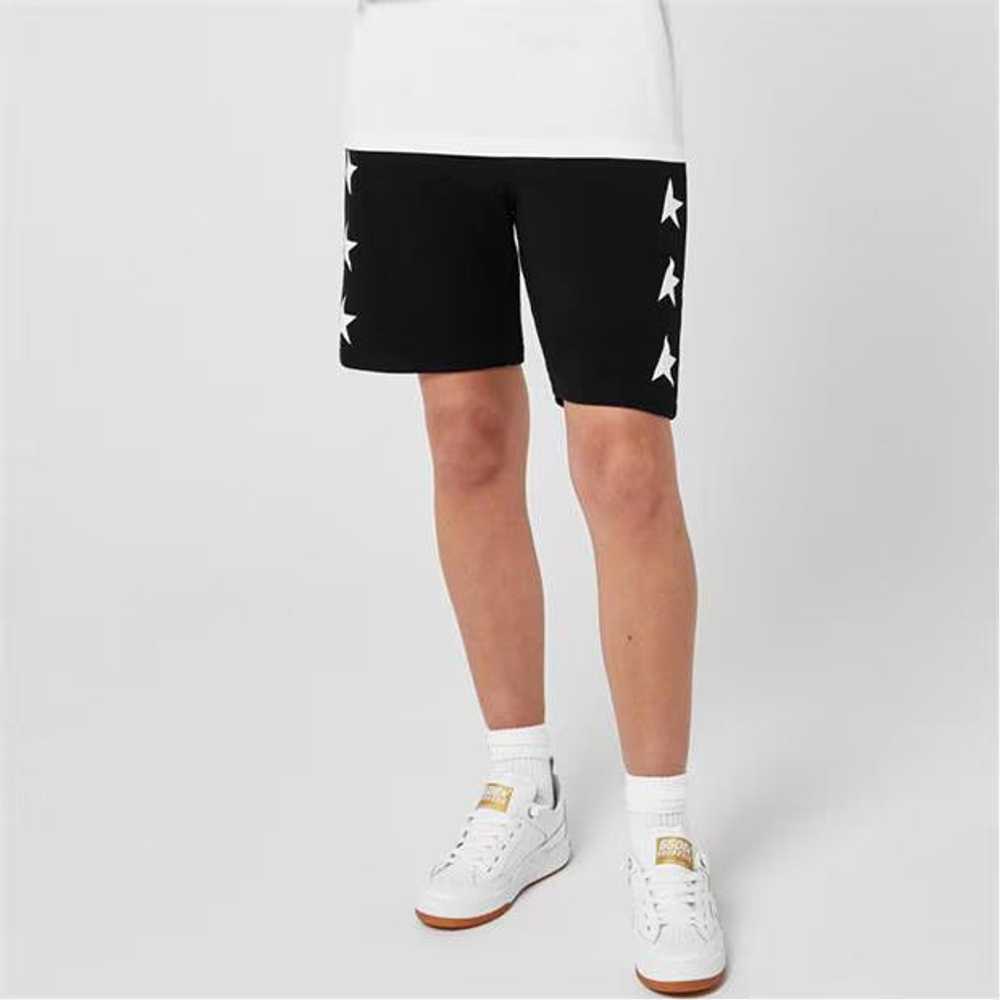 Golden Goose o1g2r1mq1024 Short in Black & White - image 5