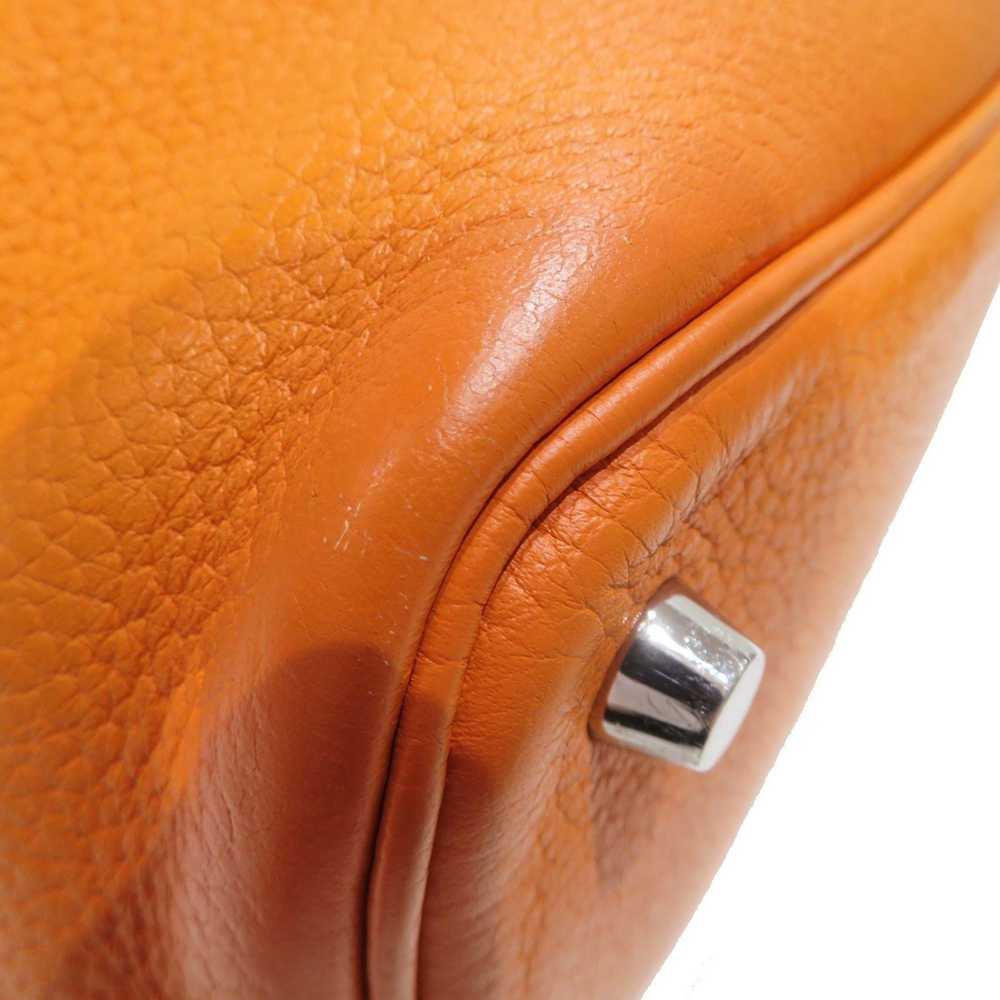 Hermes HERMES Picotin PM Orange Silver hardware T… - image 8