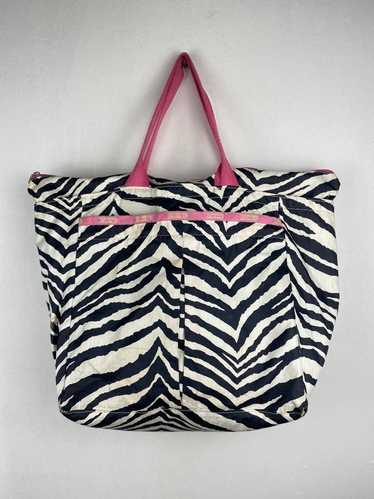 LeSportsac 7507 Deluxe Everyday outlets Bag “Kenya” Rainbow Zebra Print